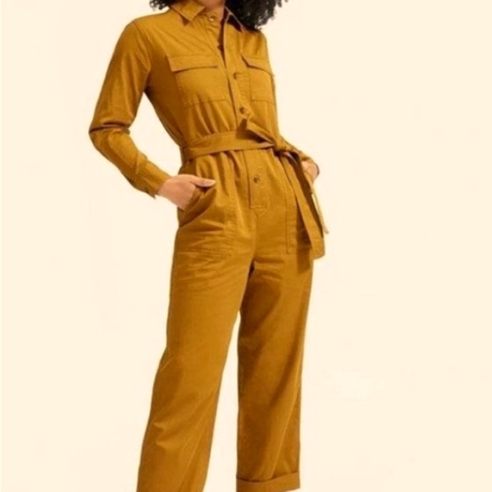 Everlane Ochre Jumpsuit
